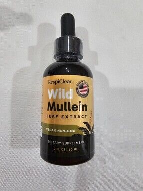 Wild Mullein Leaf Extract Serum – Gold Bottle